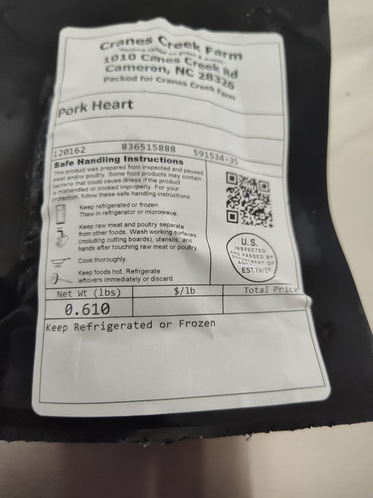 Pork heart